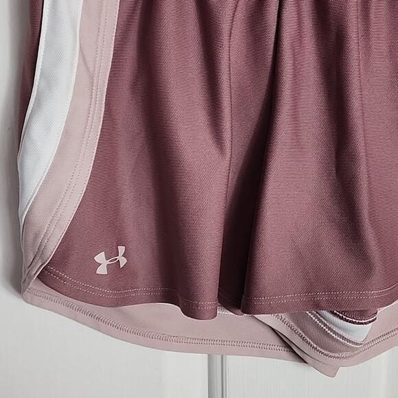 Under Armour Pink/Rose Active Shorts, Loose Fit, Size Small - Picture 2 of 6